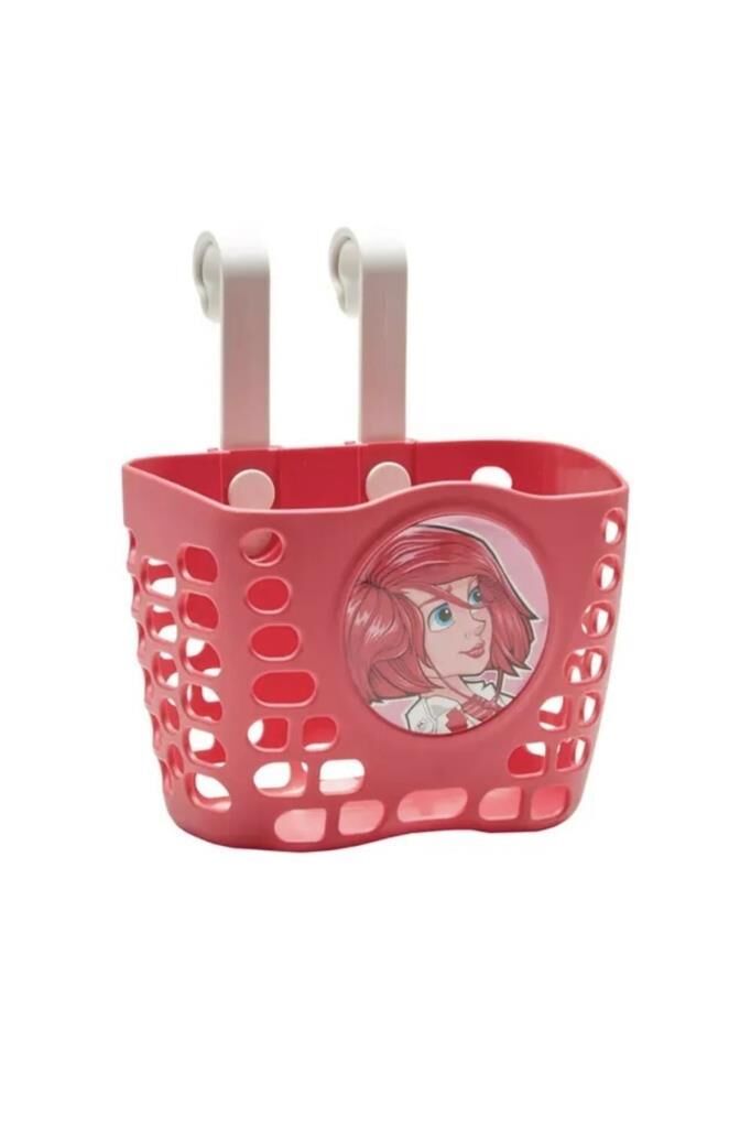Tex XBYC 1689 Çocuk Bisikleti Gidona Geçmeli Ön Sepet Plastik Pembe