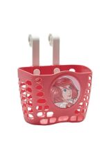 Tex XBYC 1689 Çocuk Bisikleti Gidona Geçmeli Ön Sepet Plastik Pembe