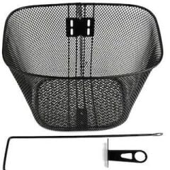 Tex Plus Metal Bisiklet Sepeti Siyah 26-28 Uyumlu