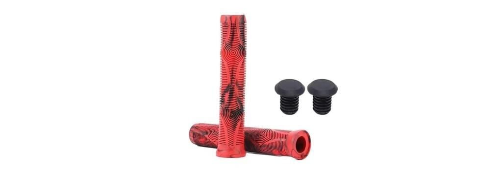Forte GT 5023 Silikon Bmx/Mtb Uzun Bisiklet Elcik 165mm Kırmızı