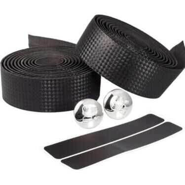 Tex EVA Karbon Desen Dayanıklı Bisiklet Gidon Sargısı Bandı Siyah