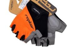 Raptor Silikon Jelli Destekli Bisiklet Eldiveni Turuncu