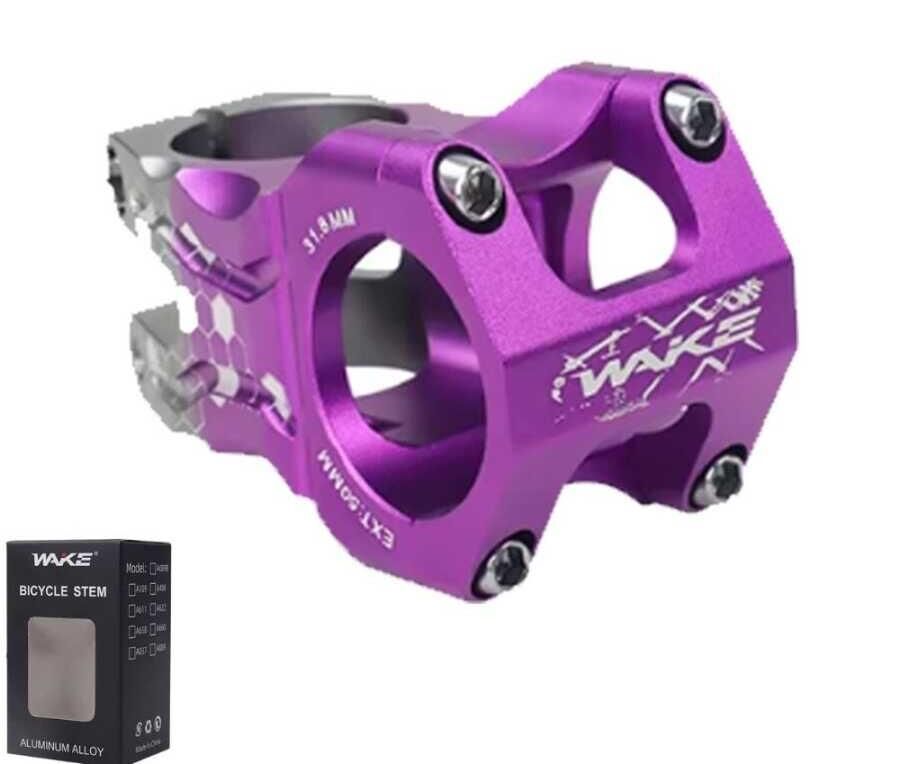 Wake CNC Gidon Boğazı Çift Renk 50mm/31.8mm Mor