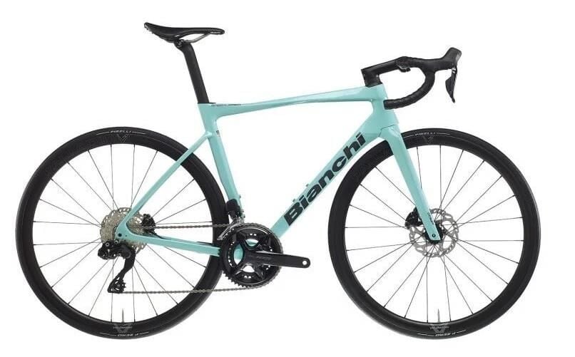 2025 Bianchi SPECIALISSIMA Comp 105 Di2 Karbon Yol Bisikleti Celeste