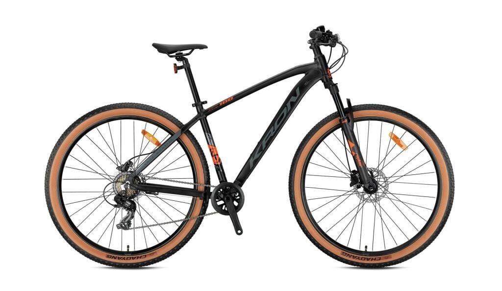 2026 Kron XC 100 H Disk 24 Jant Çocuk Bisikleti Mat Siyah/Turuncu
