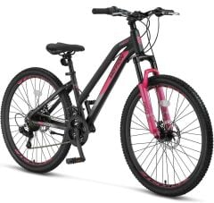 2026 Ümit Motion Lady 2D M Disk 24 Jant Bisiklet Siyah-Pembe
