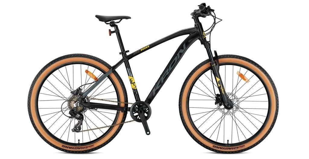 2026 Kron XC 100 H Disk 24 Jant Çocuk Bisikleti Mat Siyah/Sarı