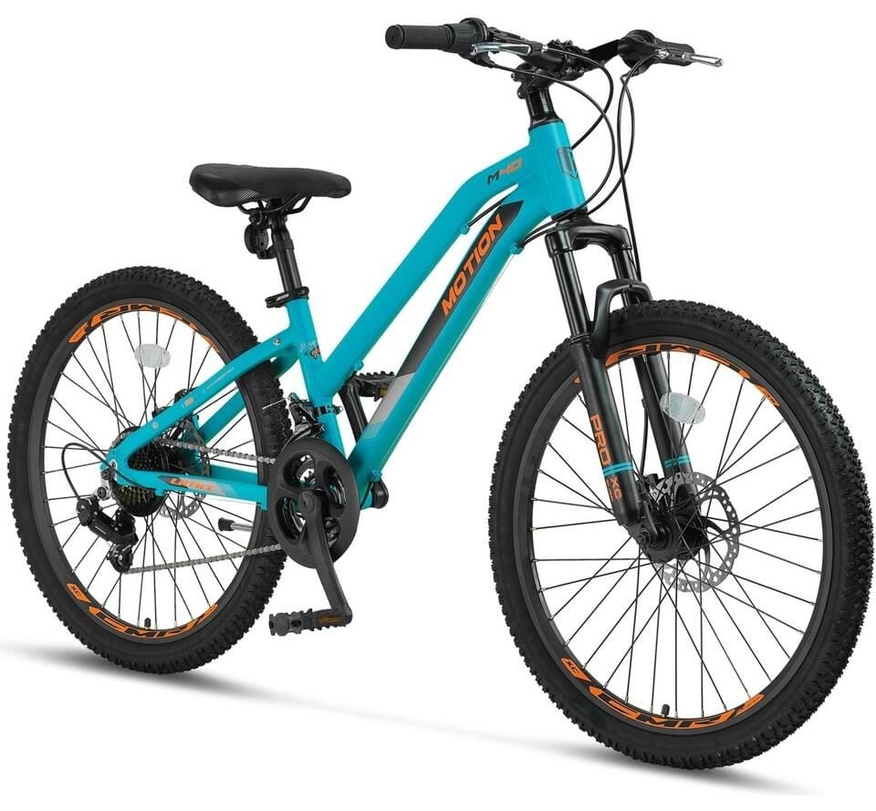 2026 Ümit Motion Lady 2D M Disk 24 Jant Bisiklet Turkuaz