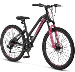 2026 Ümit Motion Lady 2D M Disk 26 Jant Bisiklet Siyah-Pembe