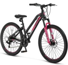 2026 Ümit Motion Lady 2D M Disk 26 Jant Bisiklet Siyah-Pembe