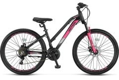 2026 Ümit Motion Lady 2D M Disk 26 Jant Bisiklet Siyah-Pembe