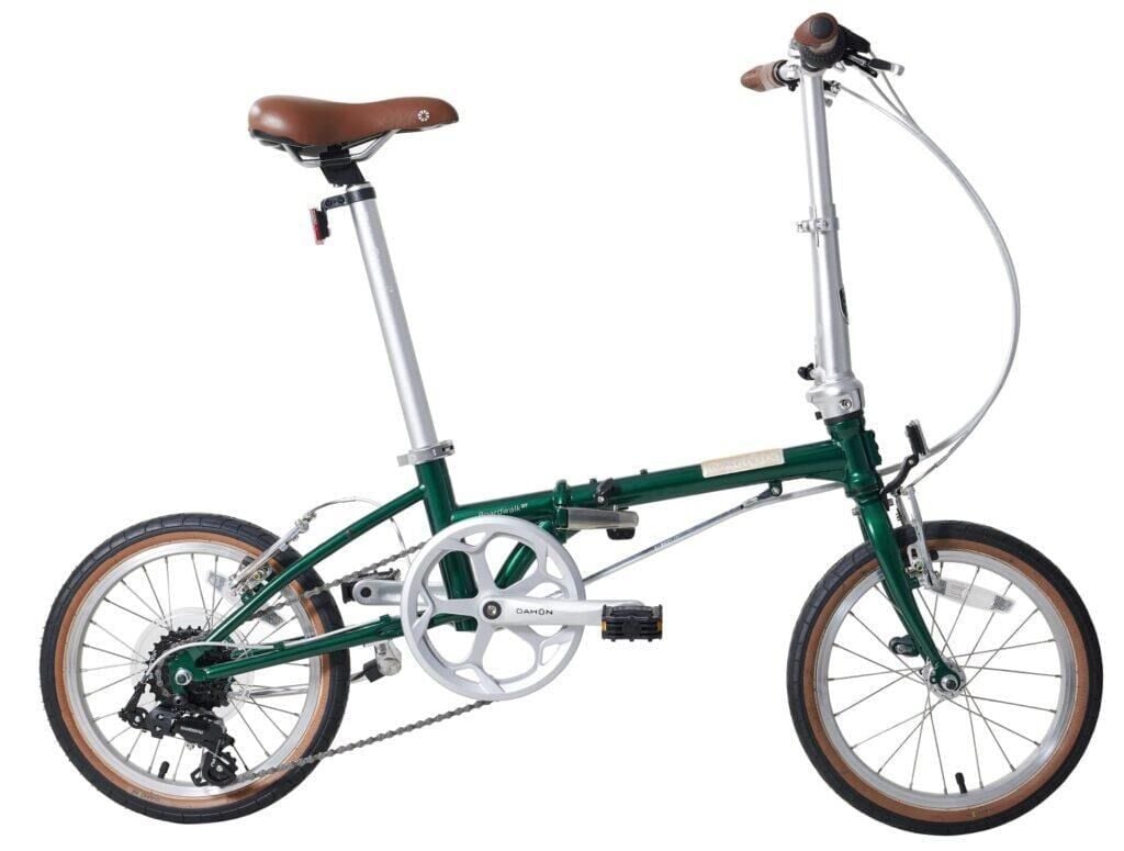 2025 Dahon Boardwalk D7 16 Jant Katlanır Bisiklet Yeşil