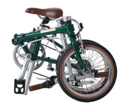 2025 Dahon Boardwalk D7 16 Jant Katlanır Bisiklet Yeşil