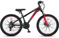 2026 Ümit Motion 2D M Disk 26 Jant Bisiklet Siyah-Kırmızı