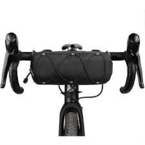 Forte GT 803 Bisiklet Gidon Çantası Yatay Silindir Siyah