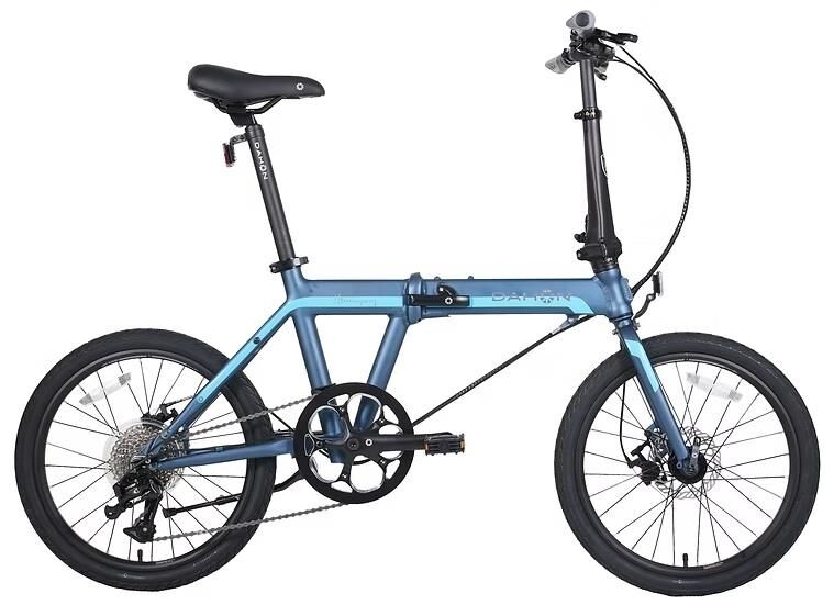 2025 Dahon Hemingway D9 Disk Katlanır Bisiklet Mavi