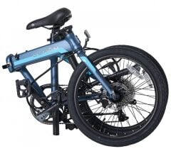2025 Dahon Hemingway D9 Disk Katlanır Bisiklet Mavi