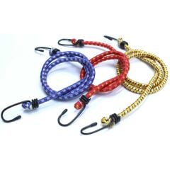 Forte GT Metal Kancalı Bagaj Lastiği 80 cm Karışık Renk Bisiklet Motosiklet Oto