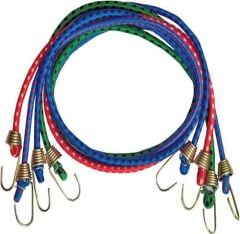 Forte GT Metal Kancalı Bagaj Lastiği 80 cm Karışık Renk Bisiklet Motosiklet Oto