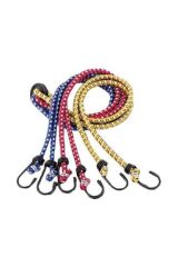 Forte GT Metal Kancalı Bagaj Lastiği 80 cm Karışık Renk Bisiklet Motosiklet Oto