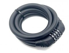 AYD Şifreli Bisiklet Kilidi 12x150 Siyah