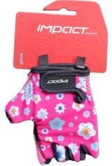 Impact Flower Bisiklet Çocuk Eldiveni Pembe