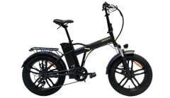 Bisan E-FOLDING F3 H Disk Elektrikli Katlanır Bisiklet Siyah