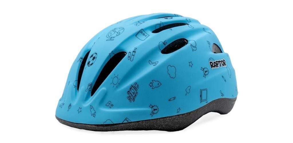 Raptor Magic Sky HB63 Çocuk Bisiklet Kaskı Turkuaz Desen M