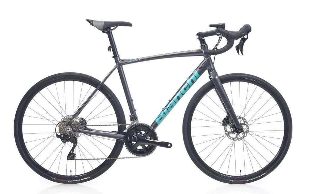 2025 Bianchi Nirone 7 Disk 105 24V Yol Bisikleti Koyu Gri