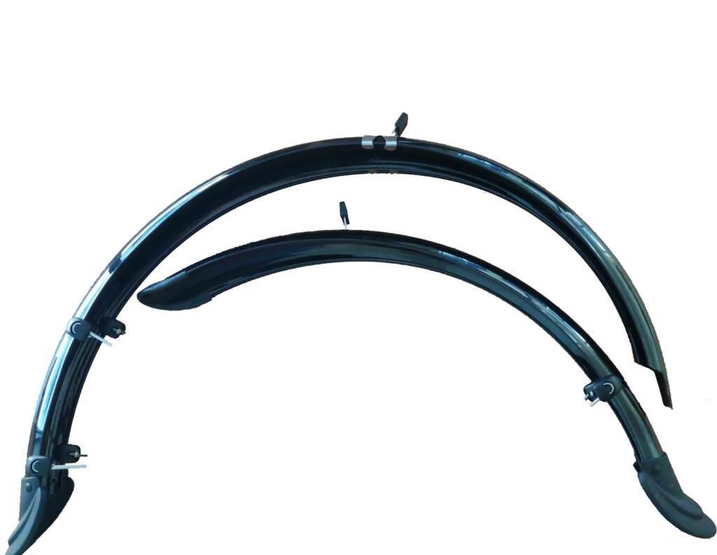 AYD 20 Jant Katlanır Bisiklet Fiber Çamurluk Siyah