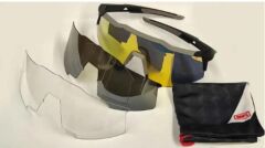 Forte GT G4681 UV 3 Renkli Camlı Bisiklet Gözlük Beyaz