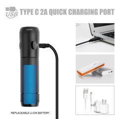 Briviga LW-F800 Usb Bisiklet Ön Far 900 Lümen