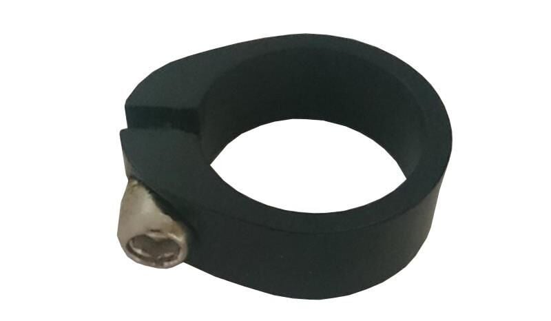 Impact Alyan Vidalı Sele Kelepçesi 31.8mm Siyah