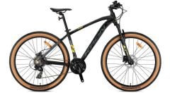 2026 Kron XC 100 H Disk 27.5 Jant Bisiklet Mat Siyah/Füme/Sarı