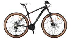2026 Kron XC 100 H Disk 27.5 Jant Bisiklet Mat Siyah/Füme/Turuncu
