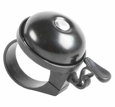 Nuvo 409-AP Aluminyum Vurmalı Bisiklet Zili Siyah