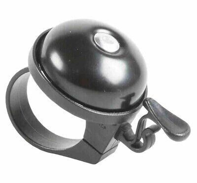 Nuvo 409-AP Aluminyum Vurmalı Bisiklet Zili Siyah