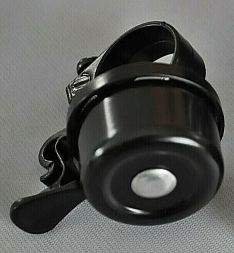 Nuvo B403 Aluminyum Vurmalı Bisiklet Zili Siyah