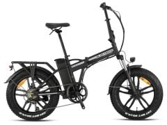 Loop Elektron Zuma 20 Jant Elektrikli Katlanır Bisiklet Mat Siyah-Gri