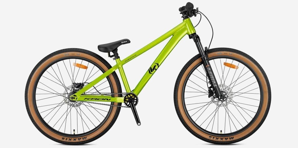 2026 Kron JUMPER 26 Dirt Jump Single Speed Bisiklet Elektrik Sarı