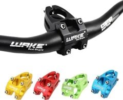 Wake Renkli 40 mm Bisiklet Kısa Gidon Boğazı