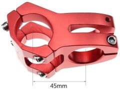 Wake Renkli 40 mm Bisiklet Kısa Gidon Boğazı