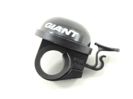 Giant Aluminyum Vurmalı Bisiklet Zili Siyah