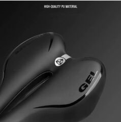 Baisk Kanallı Jel Konforlu Yumuşak Rahat Bisiklet Sele Koltuk