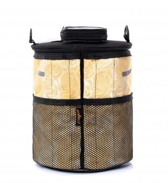 Procycle PC-780 Katlanır Bisiklet Silindir Gidon Çantası Telefonlu Çiçek Desenli