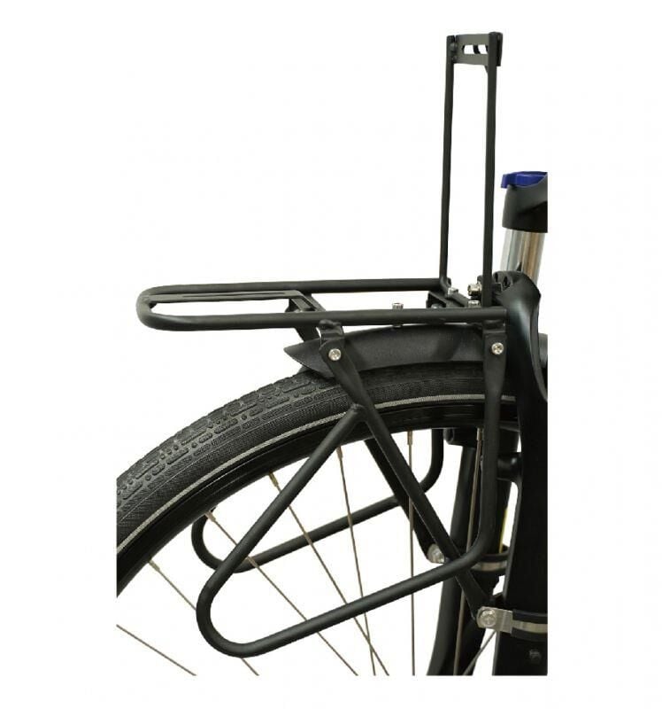 Vona C5003 Çelik Bisiklet Ön Bagajı Siyah