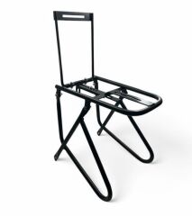 Vona C5003 Çelik Bisiklet Ön Bagajı Siyah