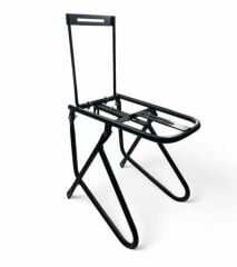 Vona C5003 Çelik Bisiklet Ön Bagajı Siyah