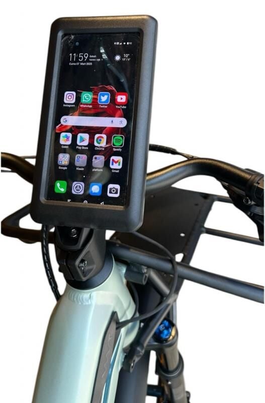 AYD 332 Bisiklet Motosiklet TPU Telefon Tutucu