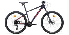 Carraro CRX 724 H Disk 27.5 Jant Dağ Bisikleti Parıltılı Siyah/Kırmızı